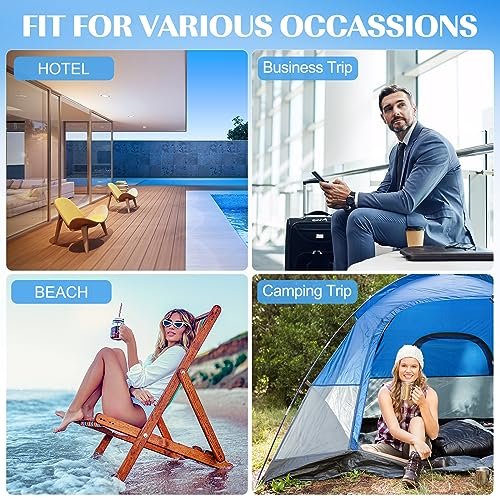 IMPORX 19 Pack Travel Size Toiletries Containers Refillable Perfume Bottles Tsa Approved Travel Toiletry Bag For Women Must Haves Accessories Travel Essentials - Image 6