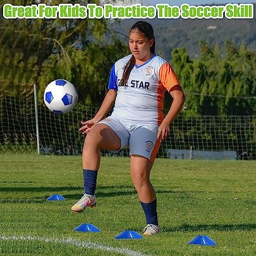 Kids Soccer Goals for Backyard, 2 of 4' x 3' Portable Soccer Nets Training Equipment, Pop Up Soccer Net for Youth Outdoor Sports Games - Image 6